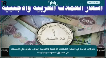 تحركات جديدة في أسعار العملات الأجنبية والعربية اليوم.. تعرف على الأسعار في السوق السوداء والبنوك!